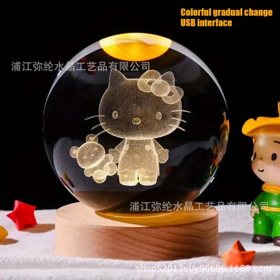 اباجورة كريستالة