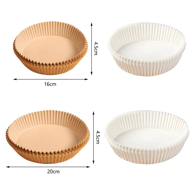 طبق ايرفراير ورقي