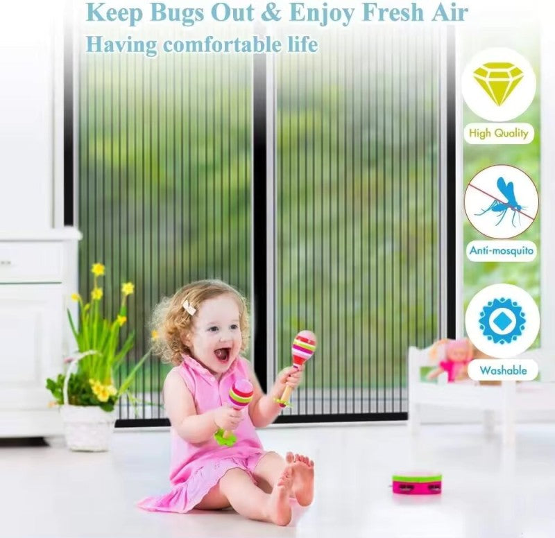 ستارة باب مغناطيسية مقاومة للحشرات